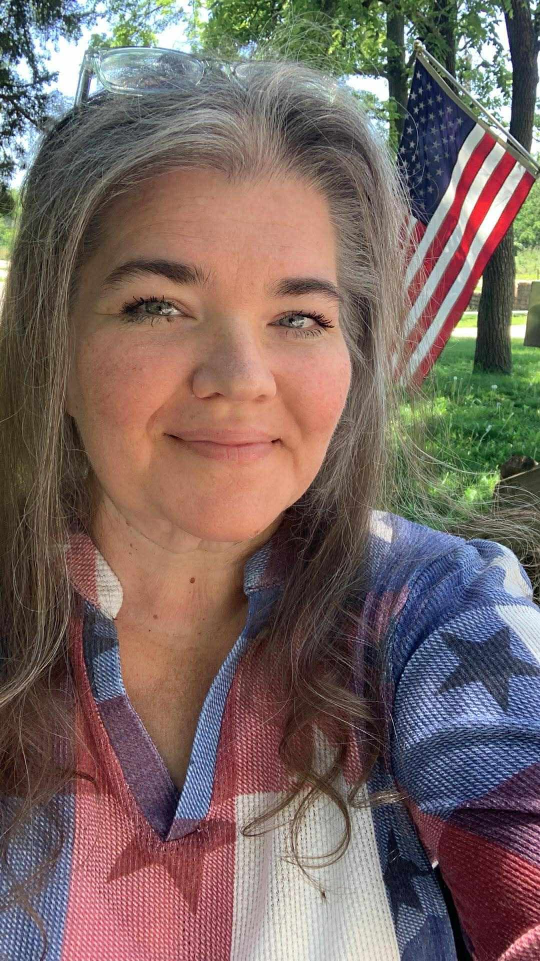 Plaid Star Top