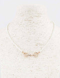 Golden Reins Pearl Necklace