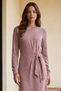 Hacci Knit Tunic Dress