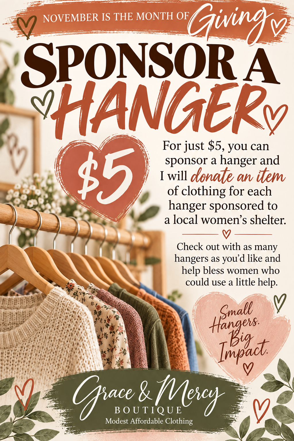 Sponsor A Hanger