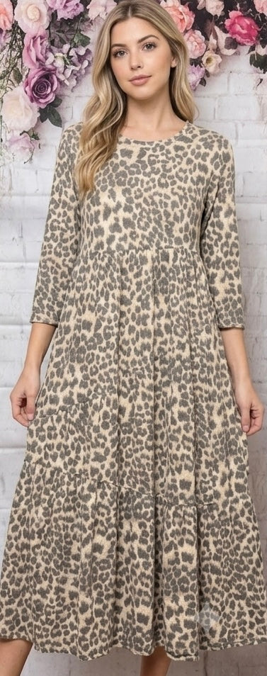 Animal Print Dress