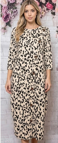 Animal Print Dress