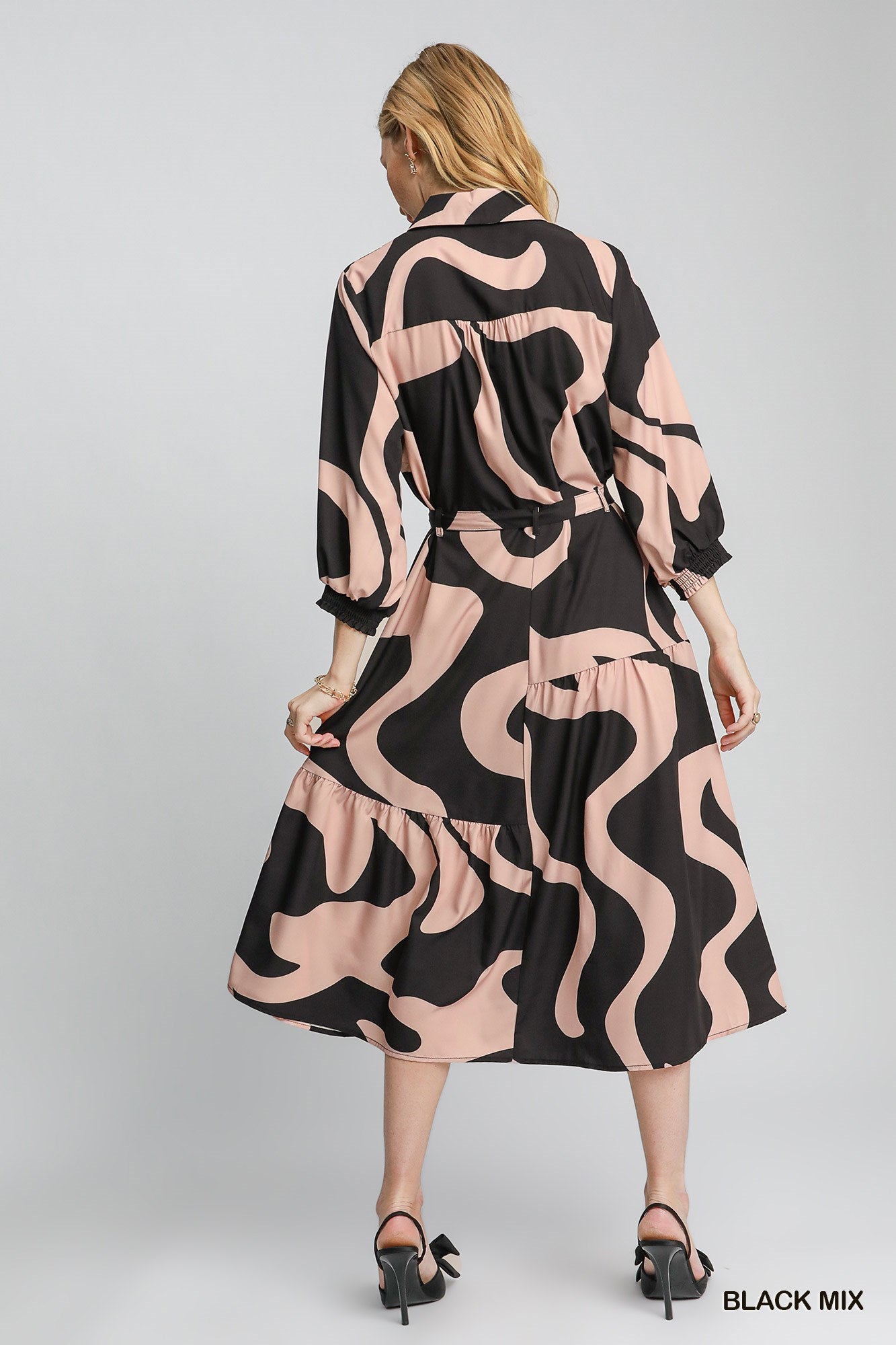 Button Down Midi Dress