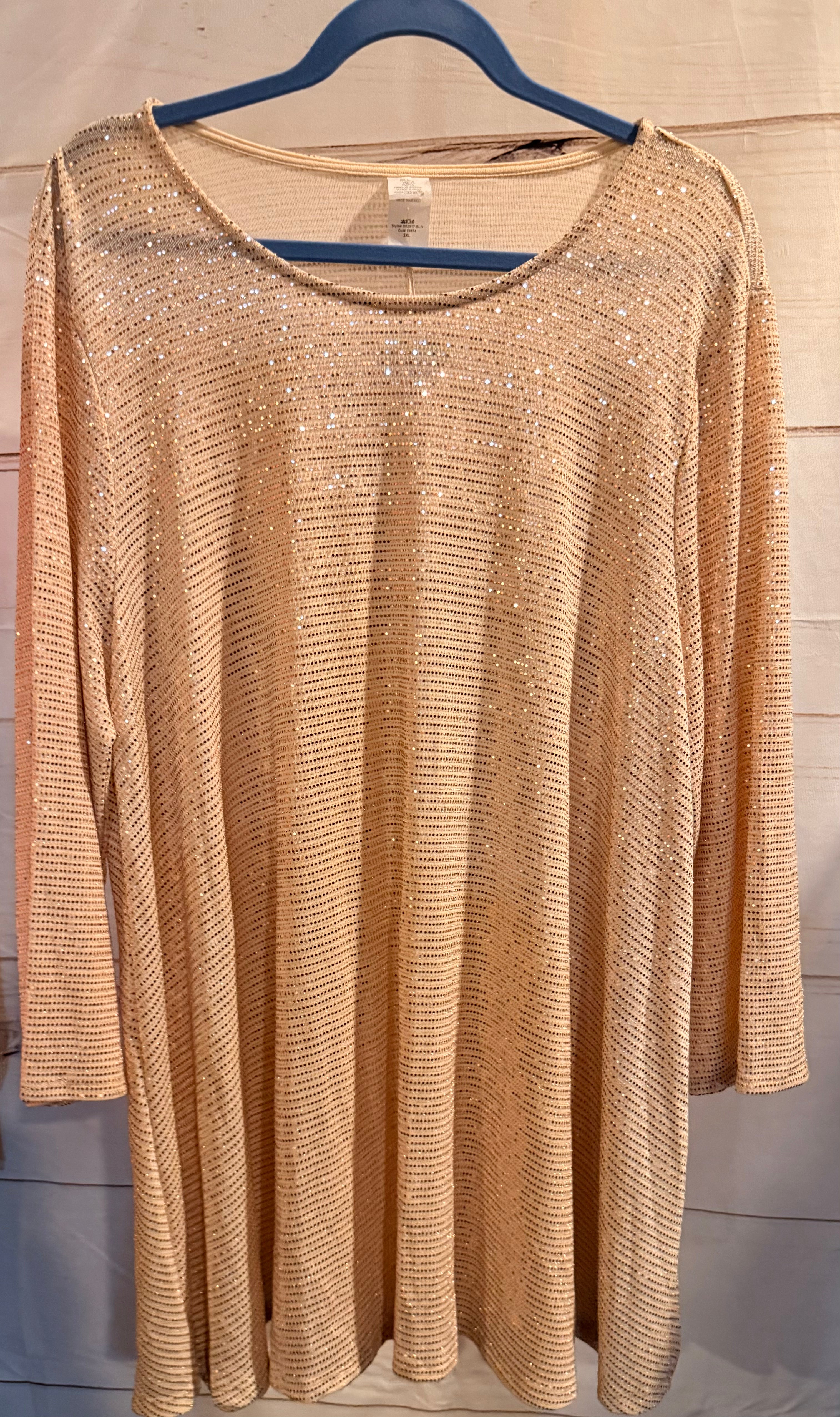 Champagne Sparkle Tunic