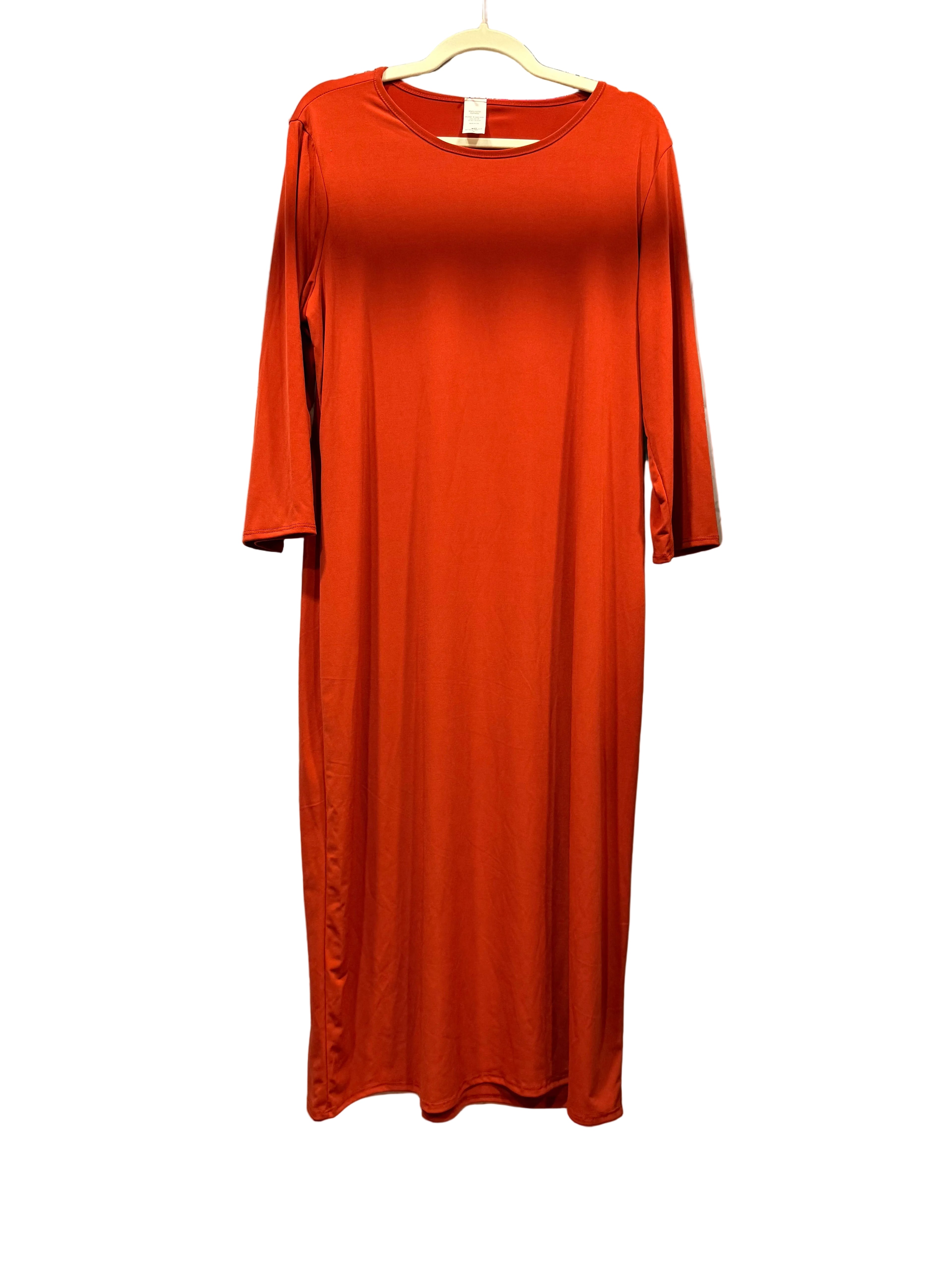 3/4 Sleeve Layering Dress