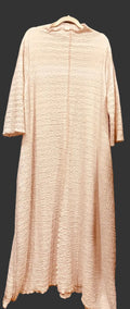 Champagne Textured Maxi Dress