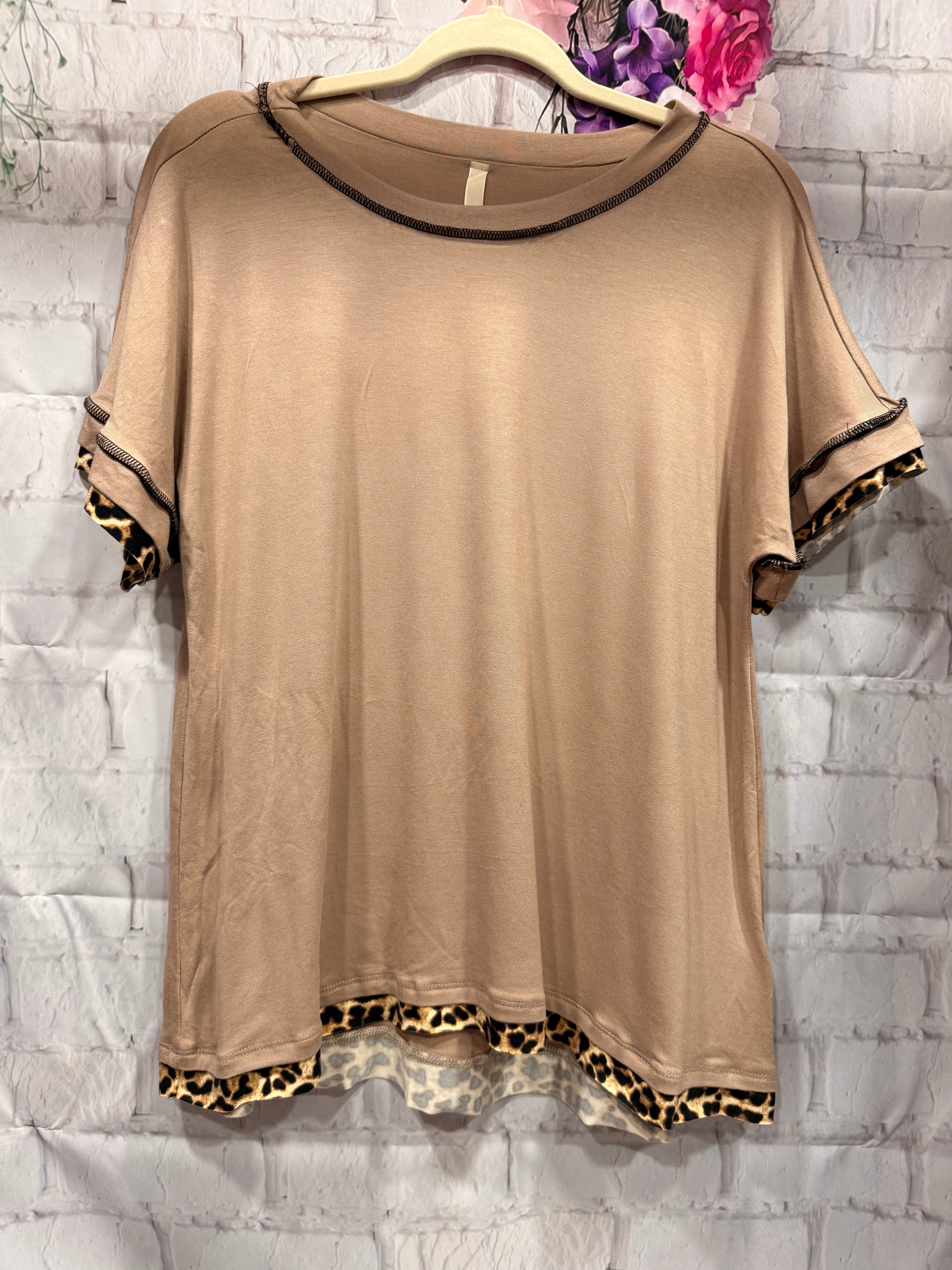 Raw Hem T-shirt