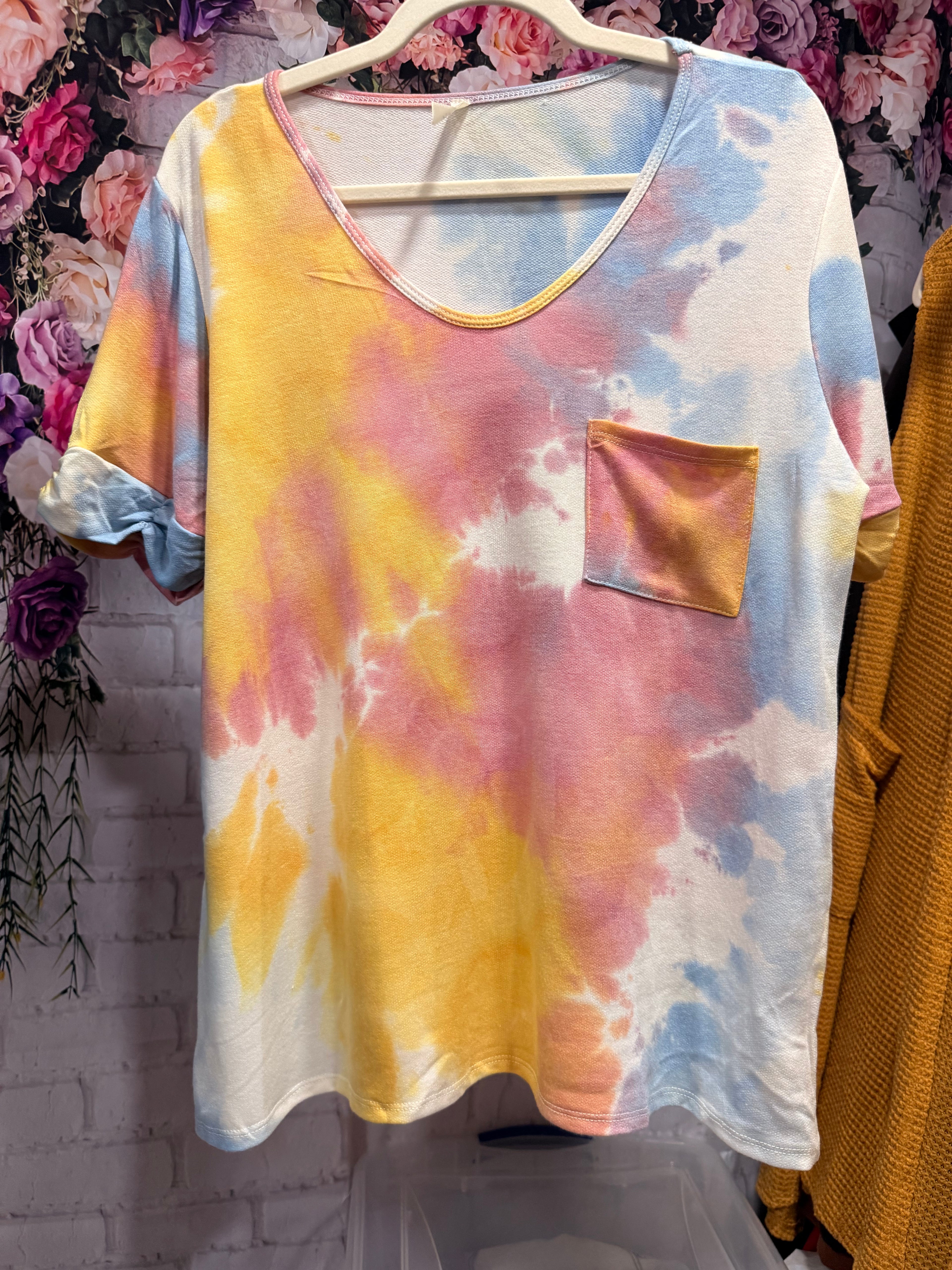 Short Sleeve Top and Shorts Lounge Set