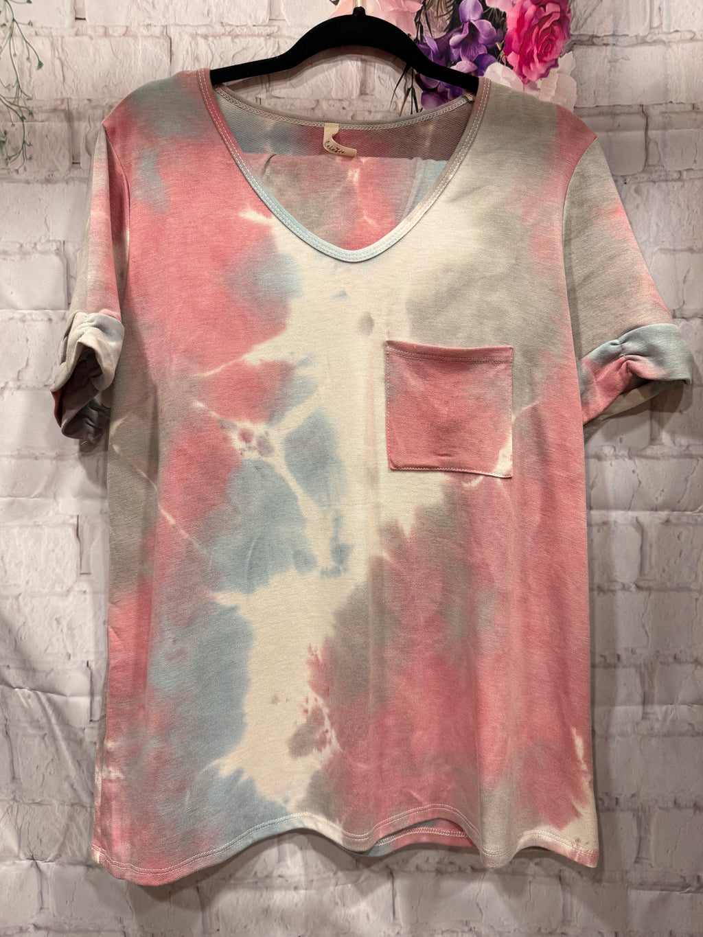 Short Sleeve Top and Shorts Lounge Set