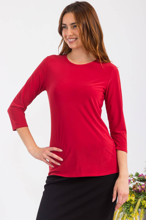 3/4 Sleeve Layering Top