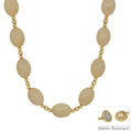 Champagne Glow Beaded Necklace